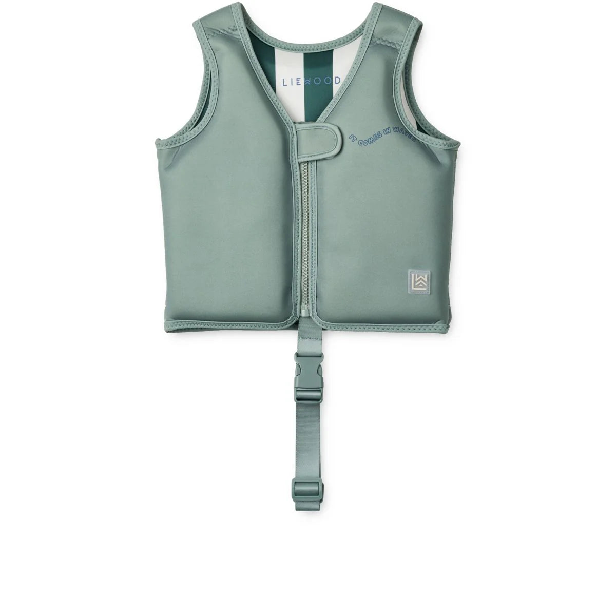 Gilet flotteur DOVE IT COMES IN WAVES / PEPPERMINT