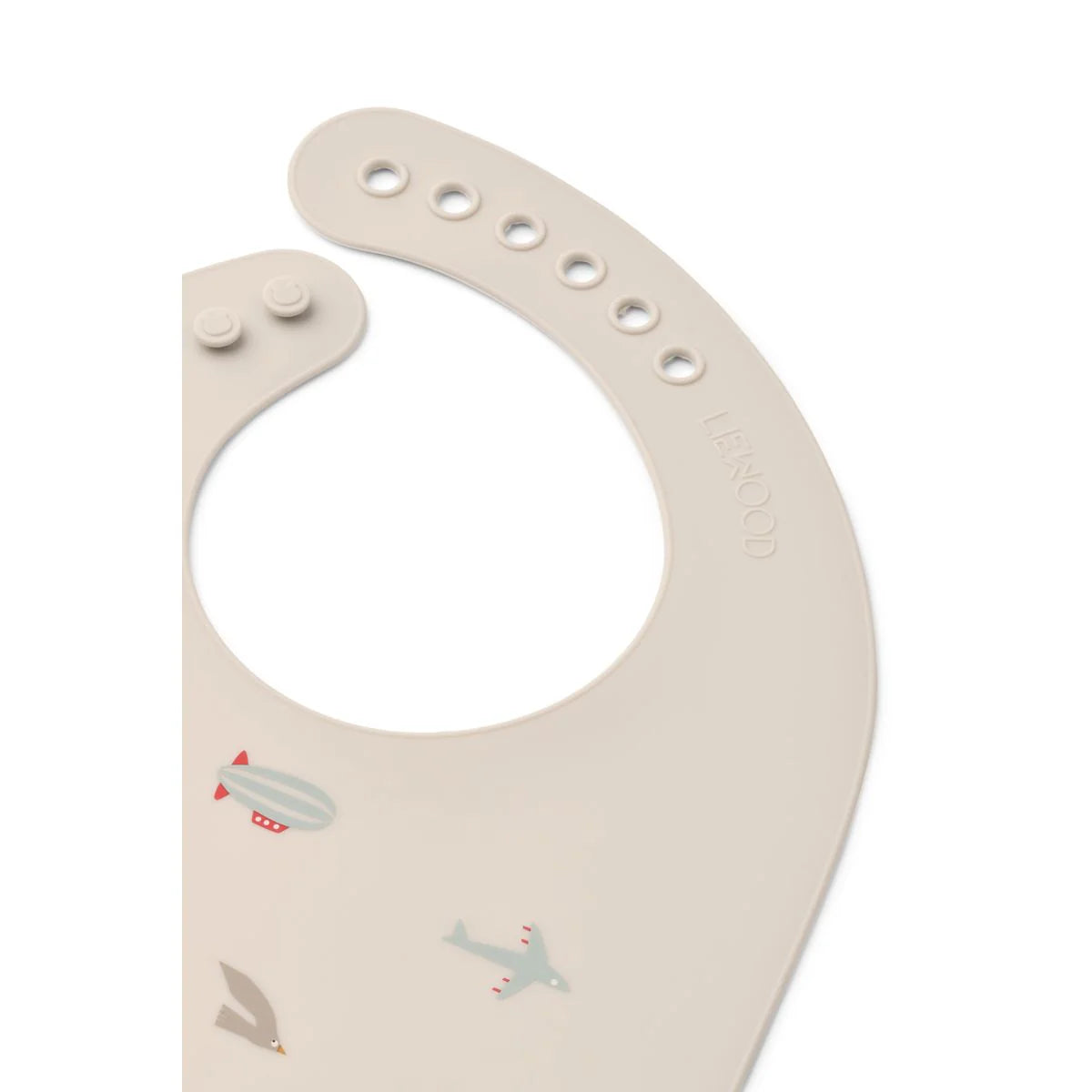 Lot de 2 bavoirs en silicone Tilda - Aviator