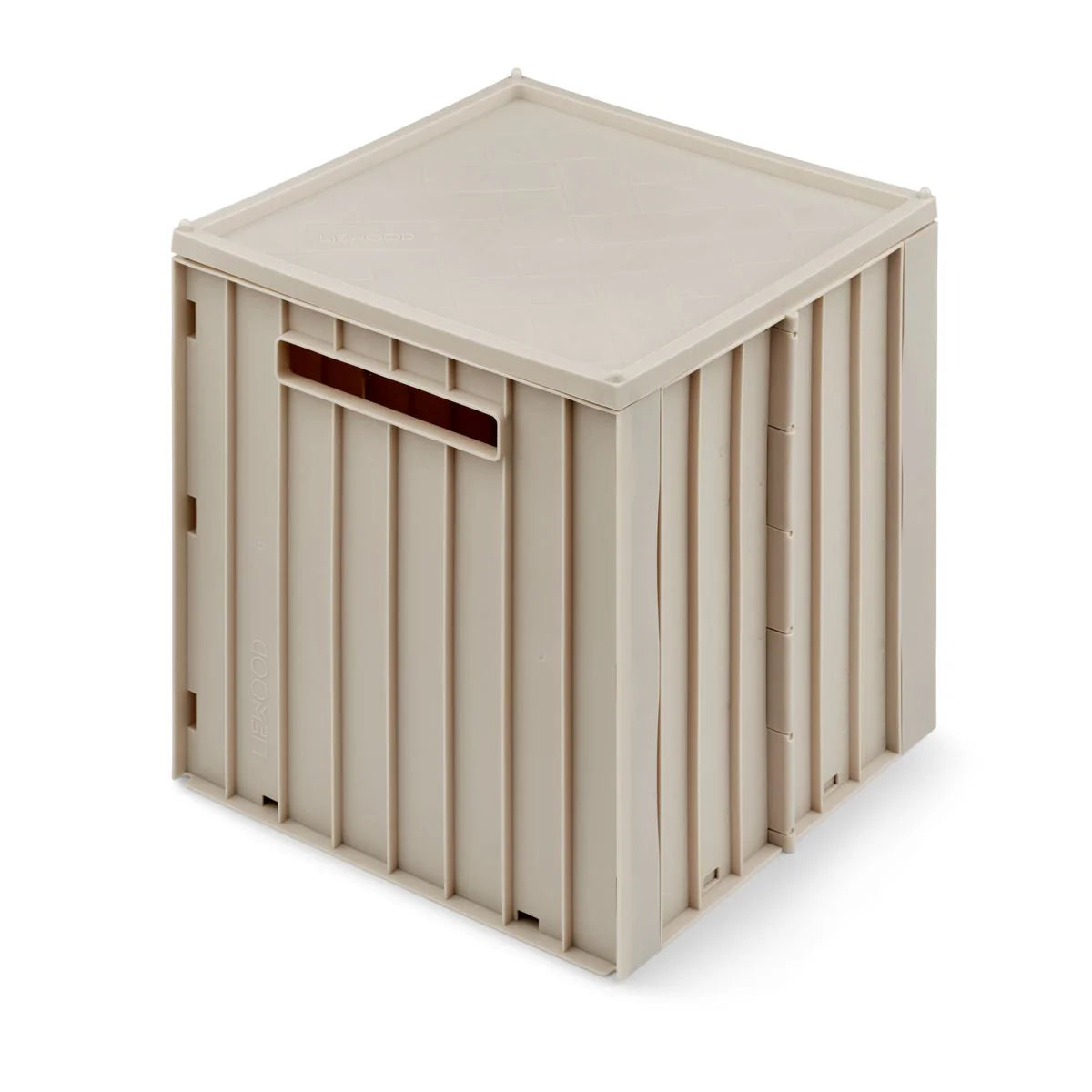 Boîte de Rangement avec Couvercle ELIJAH - Sandy