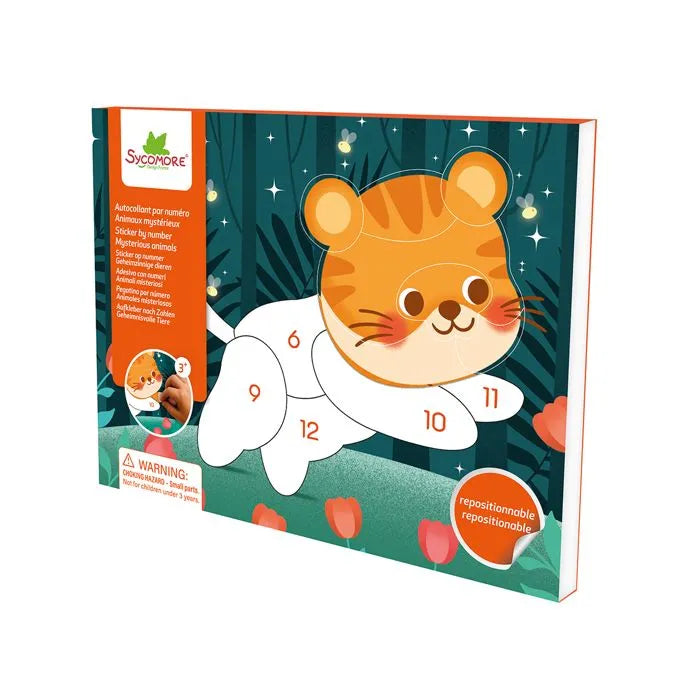 Stickers Animaux mystérieux - SYCOMORE