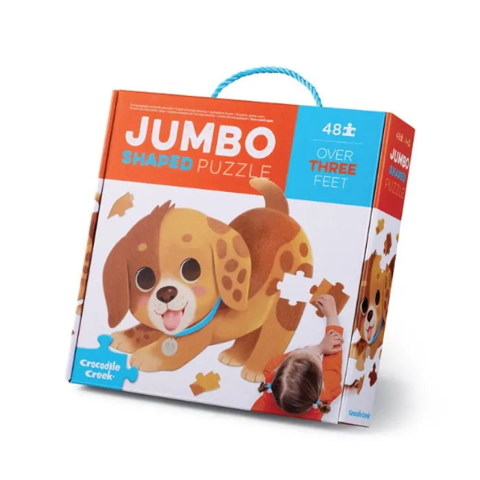 Puzzle Jumbo - 48 pièces - Thème Chiots - CROCODILE CREEK