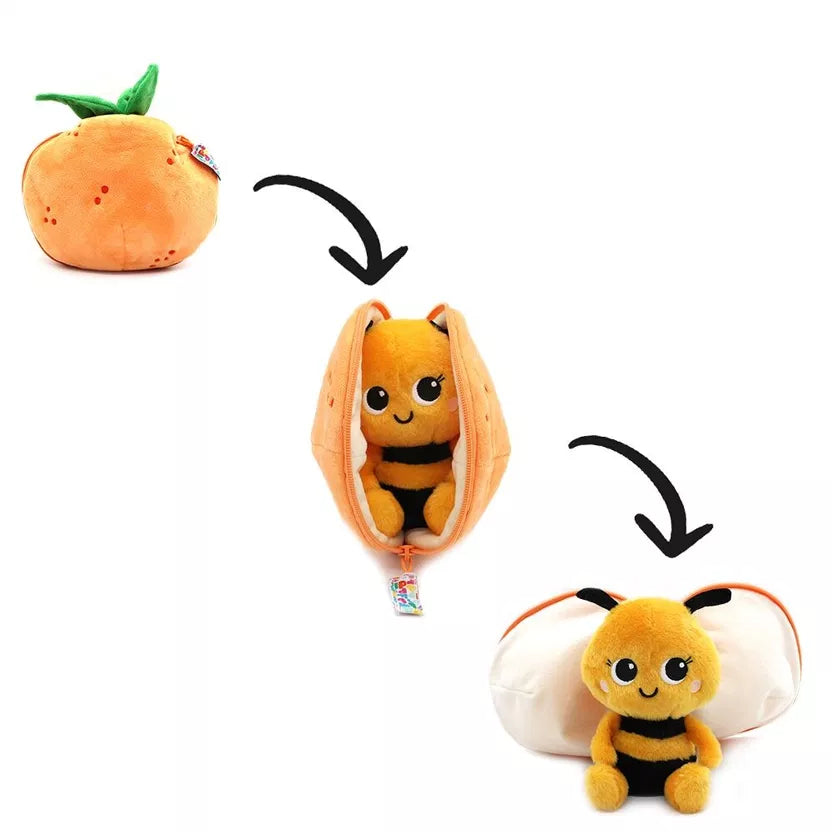 Peluche Buzzet l'Abeille / Mandarine