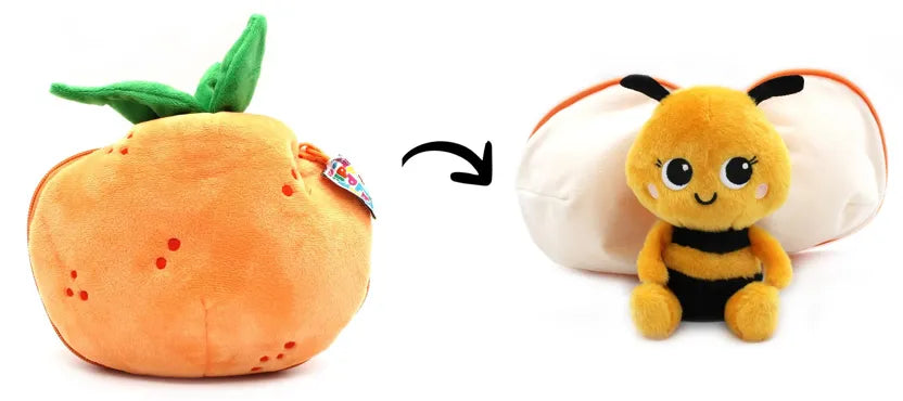 Peluche Buzzet l'Abeille / Mandarine