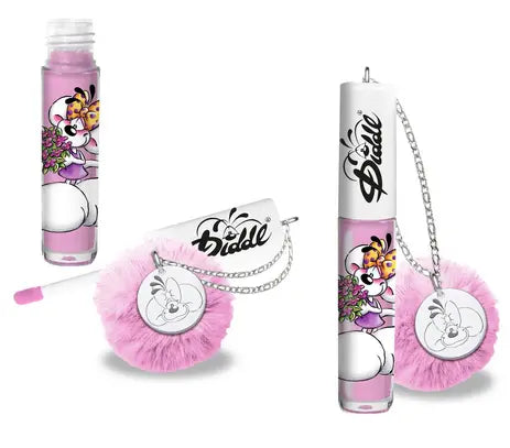 Lip gloss glitter pompon Diddl
