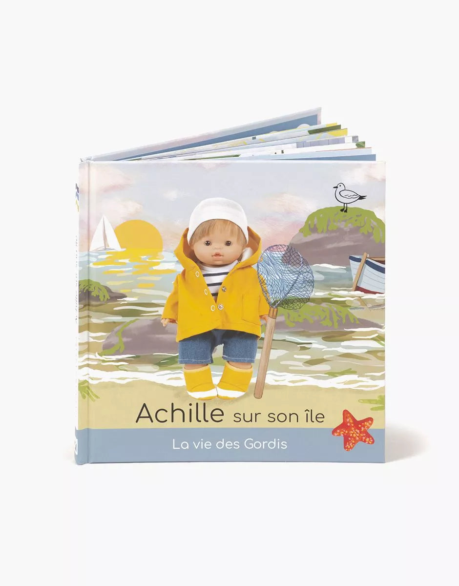 Livre jeunesse La Vie des Gordis – Achille sur son île