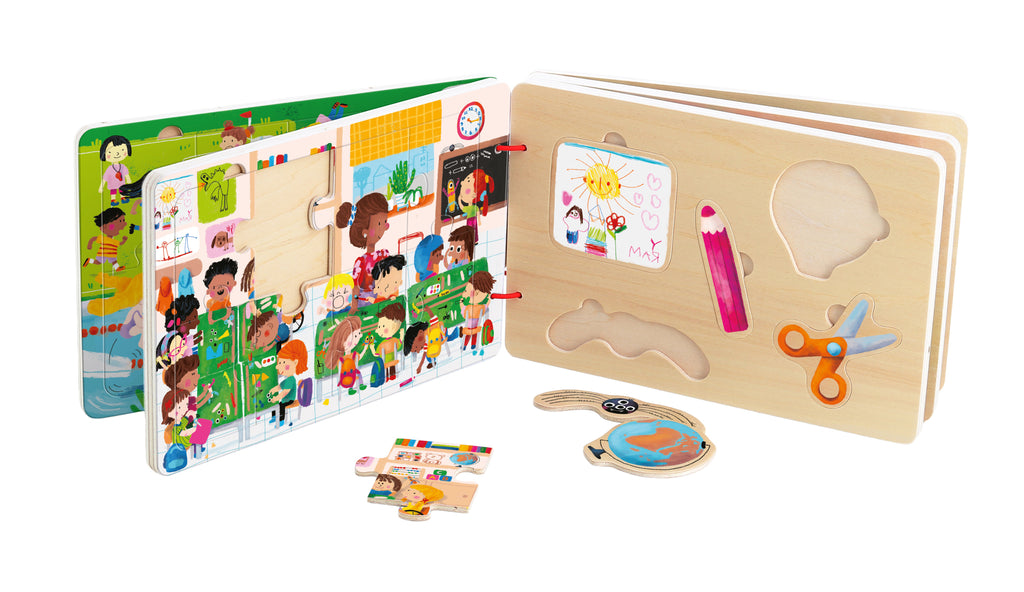 Livre puzzles en bois – Les activités
