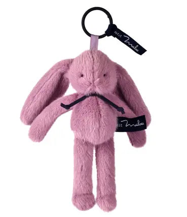 PELUCHE LAPIN PORTE-CLE - PARME GUIMAUVE