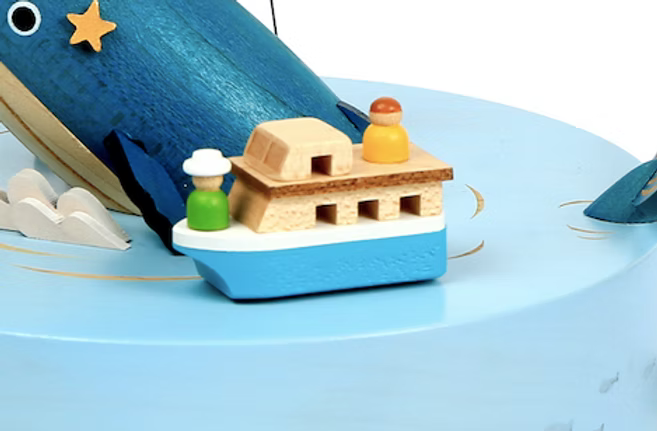 Boîte à musique Baleine n°32