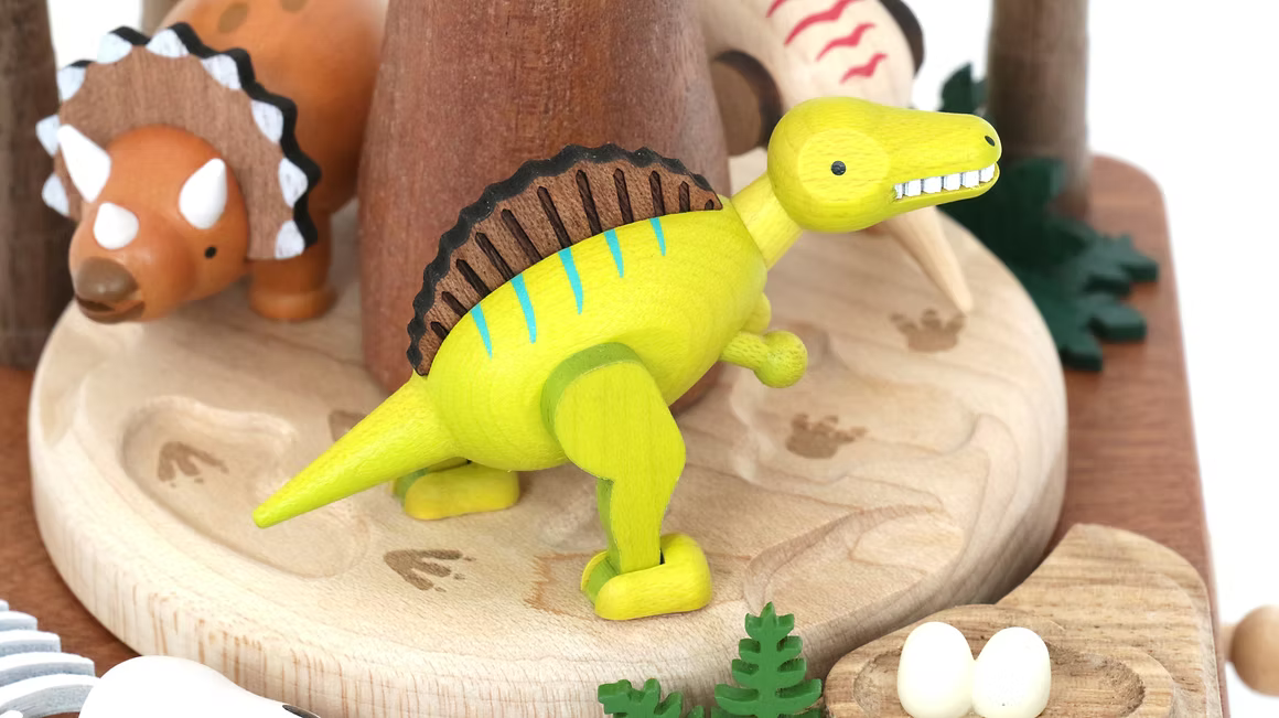 Boîte à Musique Volcan & Dinosaures n°48
