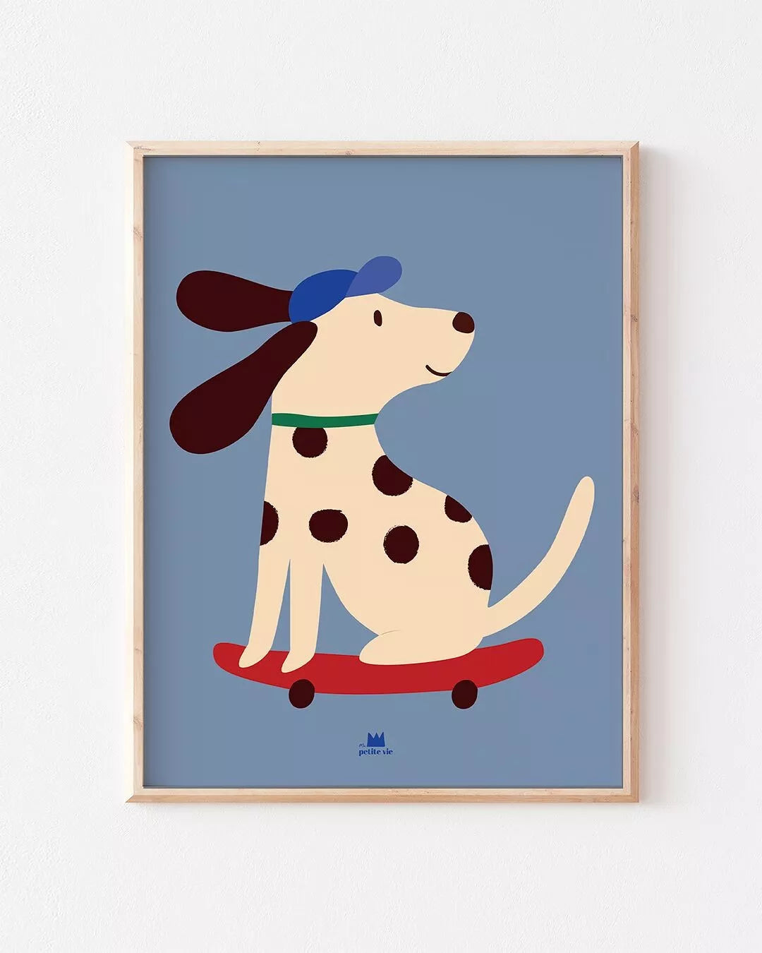 Affiche - Dalmatien skate (30 x 40 cm)