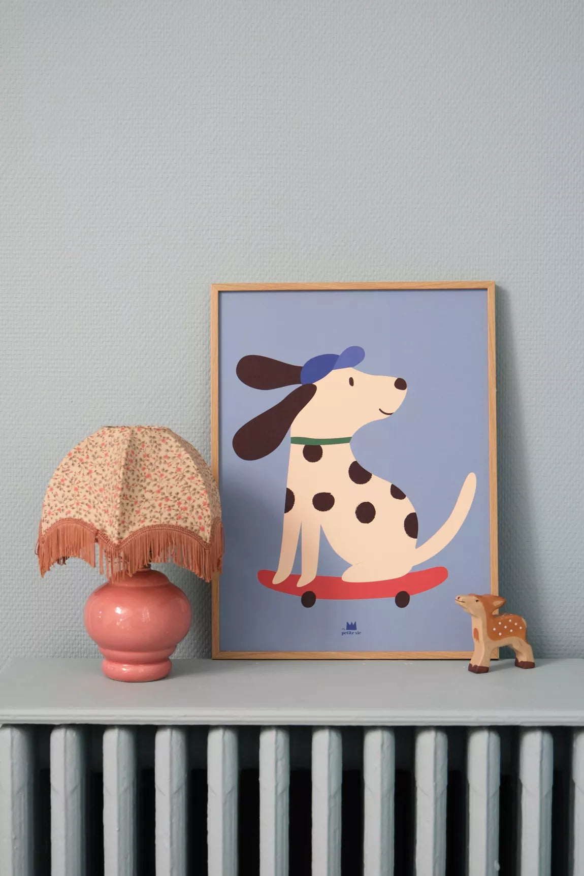 Affiche - Dalmatien skate (30 x 40 cm)