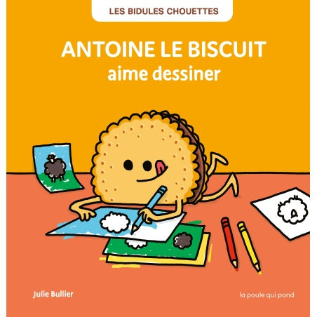 ANTOINE le biscuit aime dessiner
