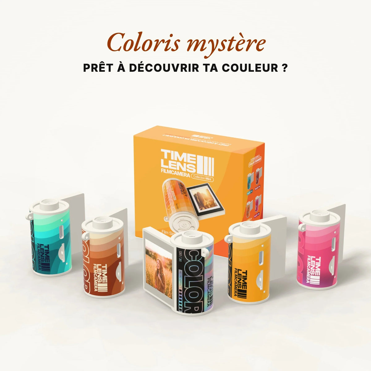 Appareil photo porte-clé TimeLens® Mini – Boîte mystère