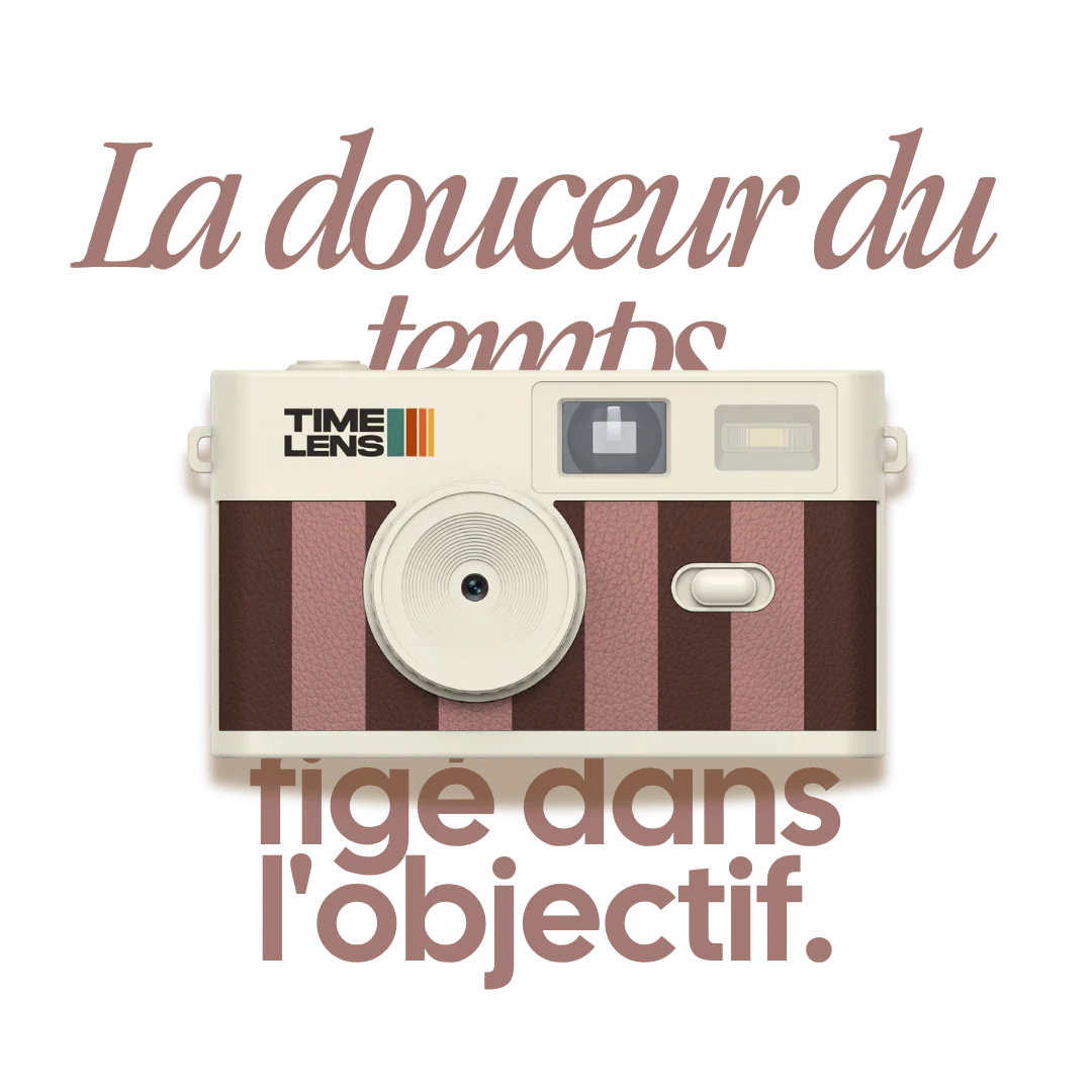 Appareil photo TimeLens® Cream Rosewood