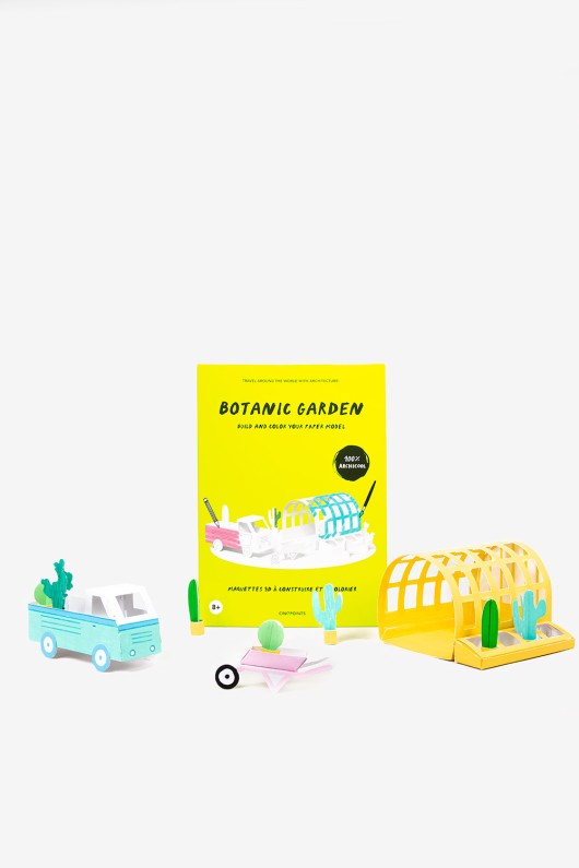 Maquettes 3D à construire et à colorier