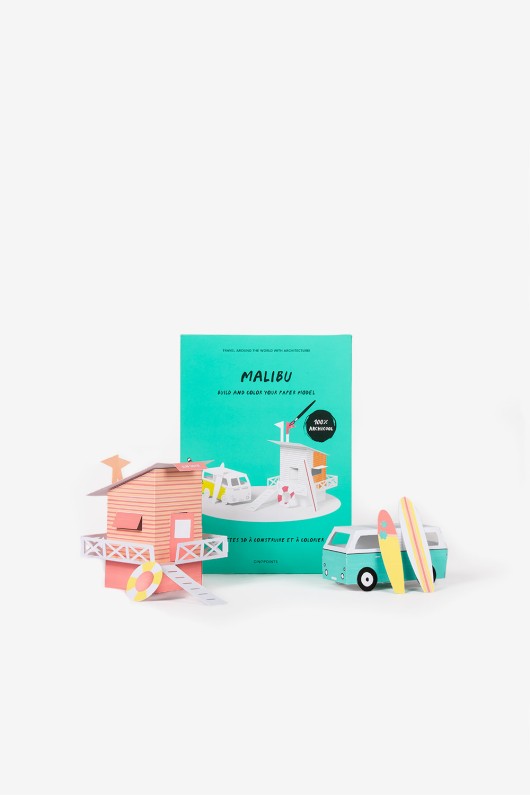 Maquettes 3D à construire et à colorier