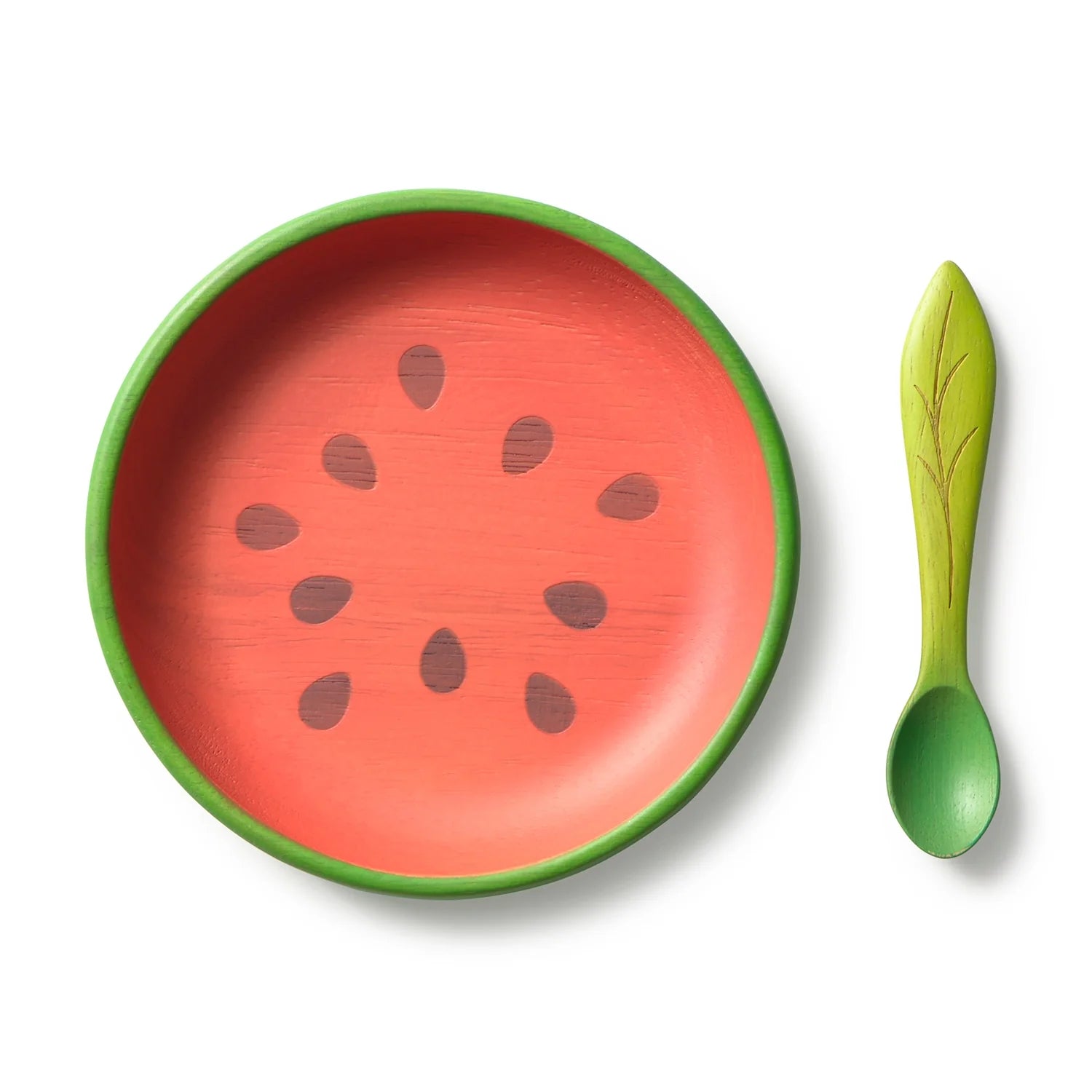 Wally The Watermelon Vaisselle Enfant Assiette & Cuillère