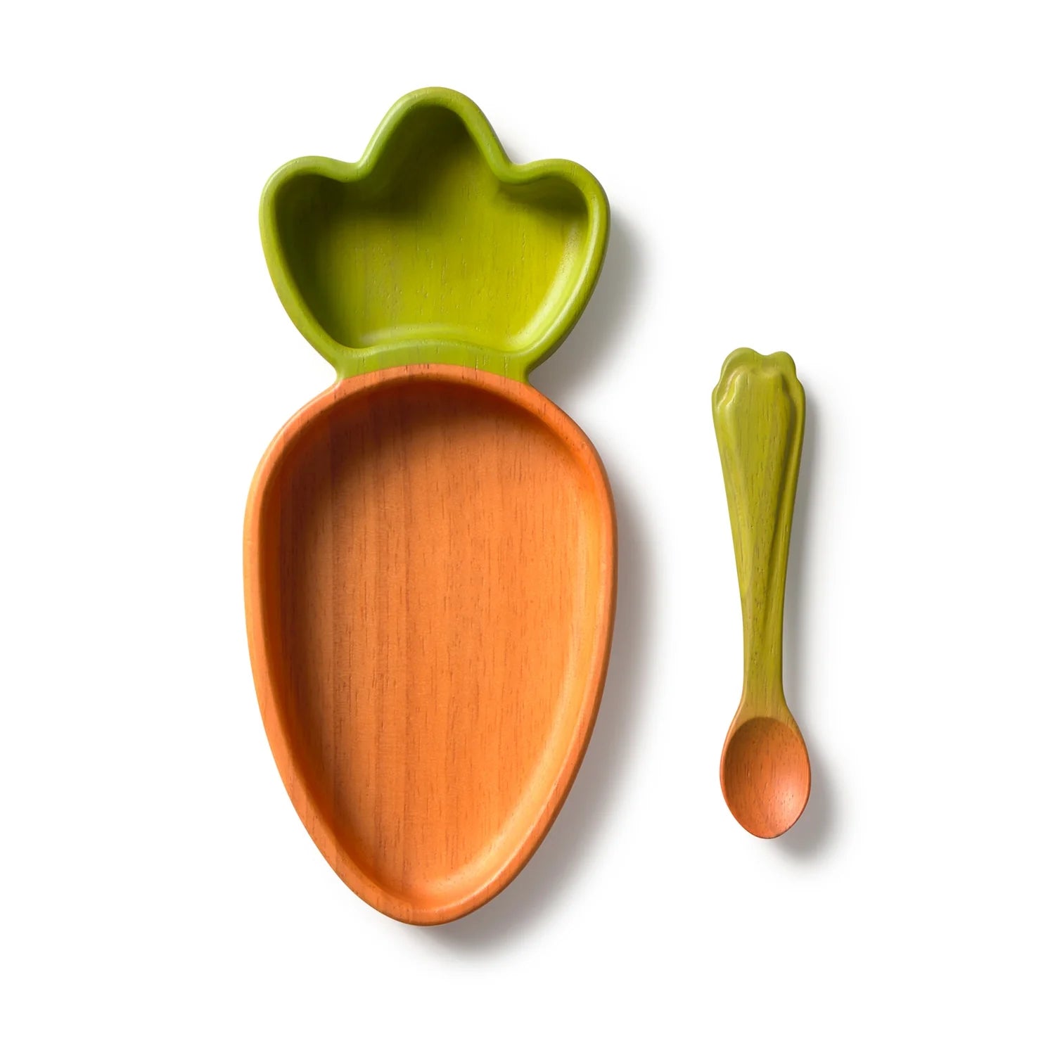Cathy The Carrot Vaisselle Enfant Assiette & Cuillère