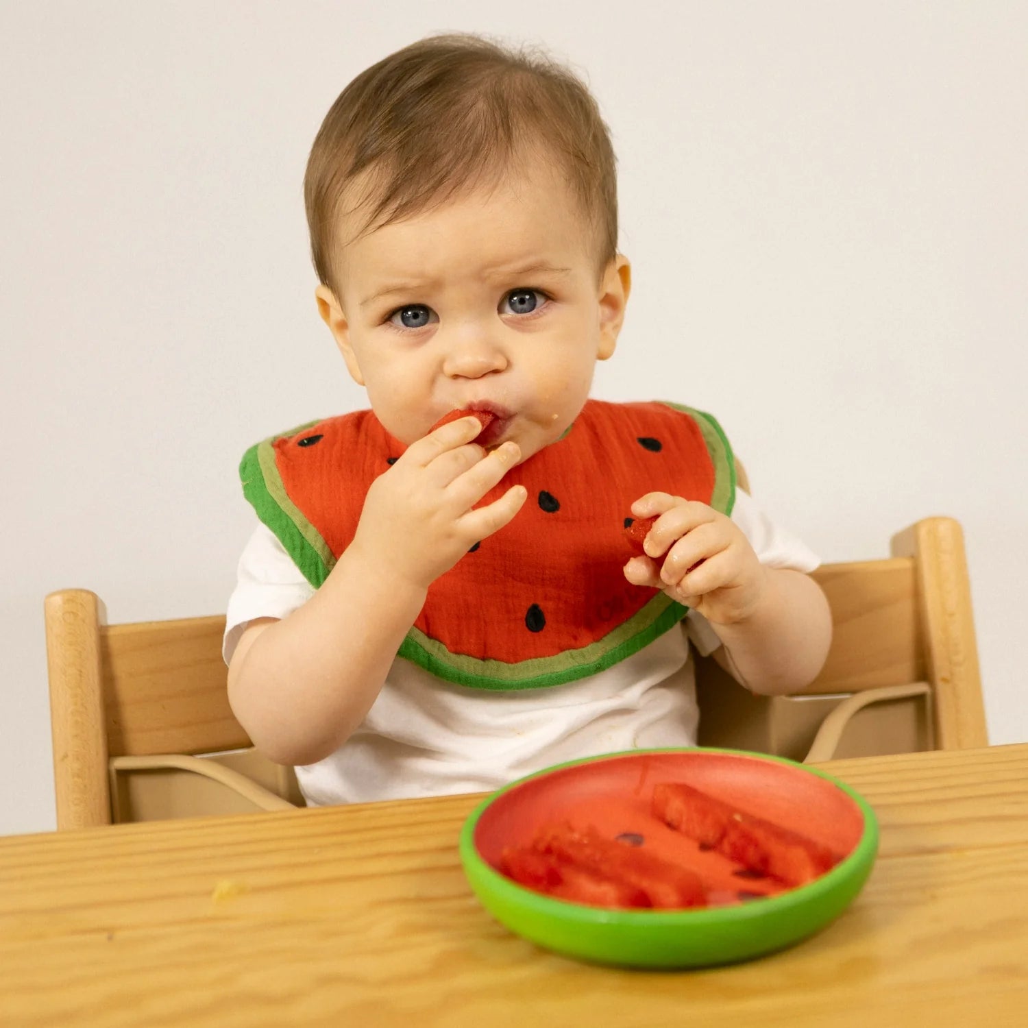 Wally The Watermelon Vaisselle Enfant Assiette & Cuillère