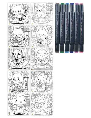 Atelier Manga Animaux Kawaï
