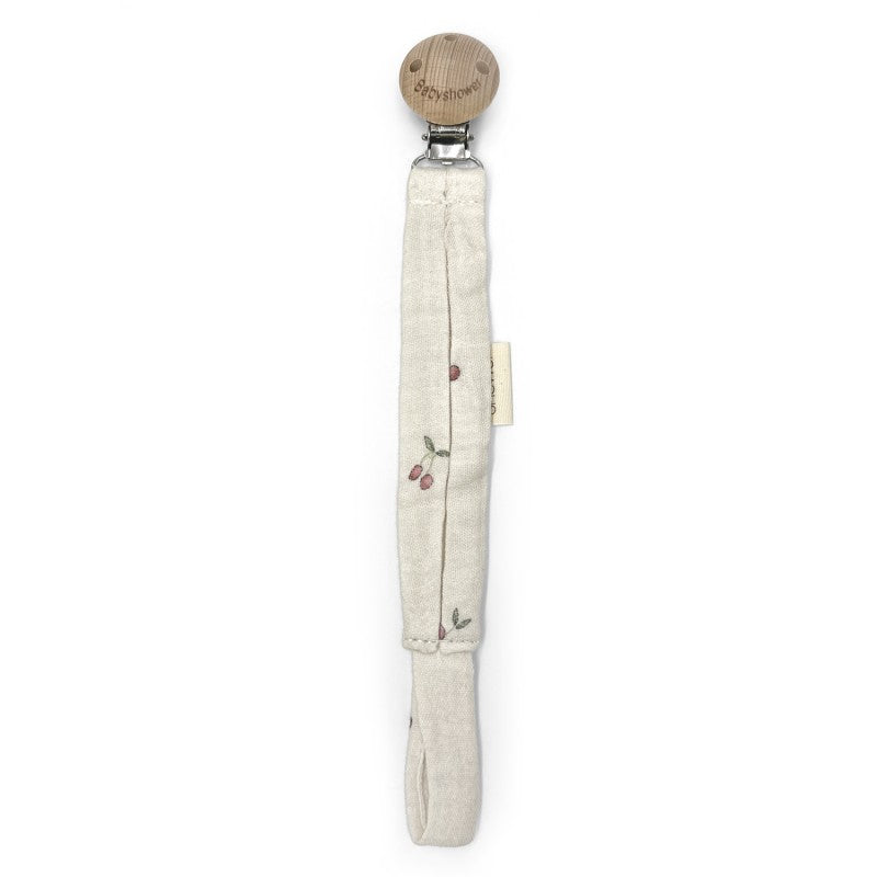 ATTACHE-TETINE WOOD CHERRIES - BABYSHOWER