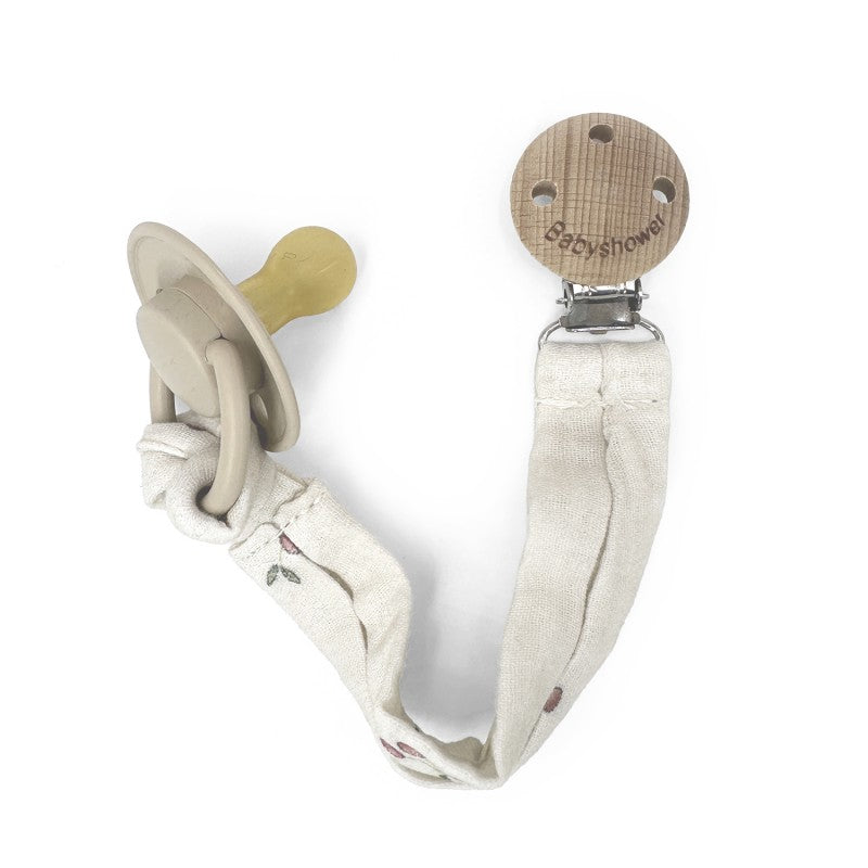 ATTACHE-TETINE WOOD CHERRIES - BABYSHOWER