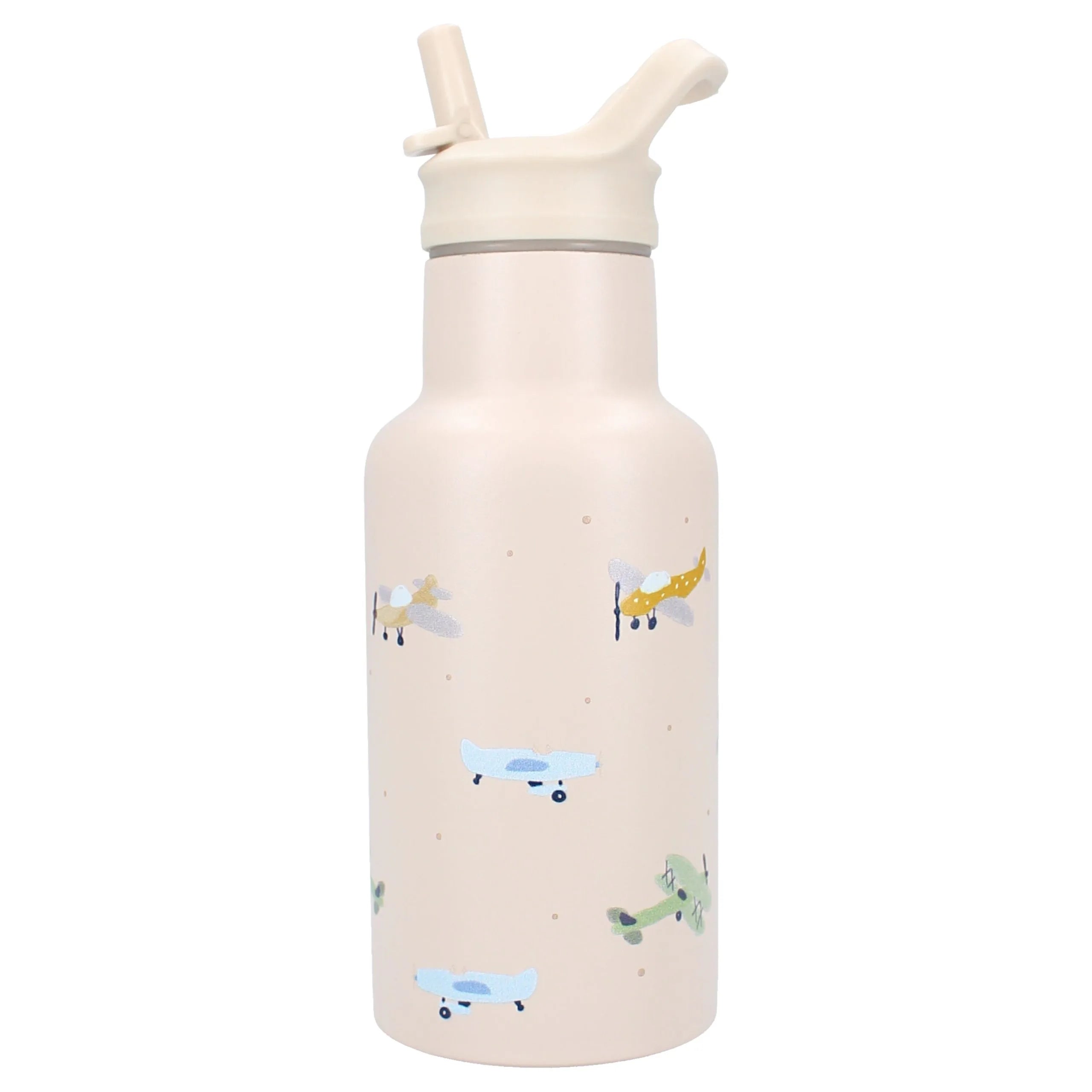 Gourde 350ml – Avions beige