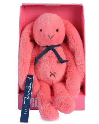 Calin de poche 16cm - Lapin corail acidulé
