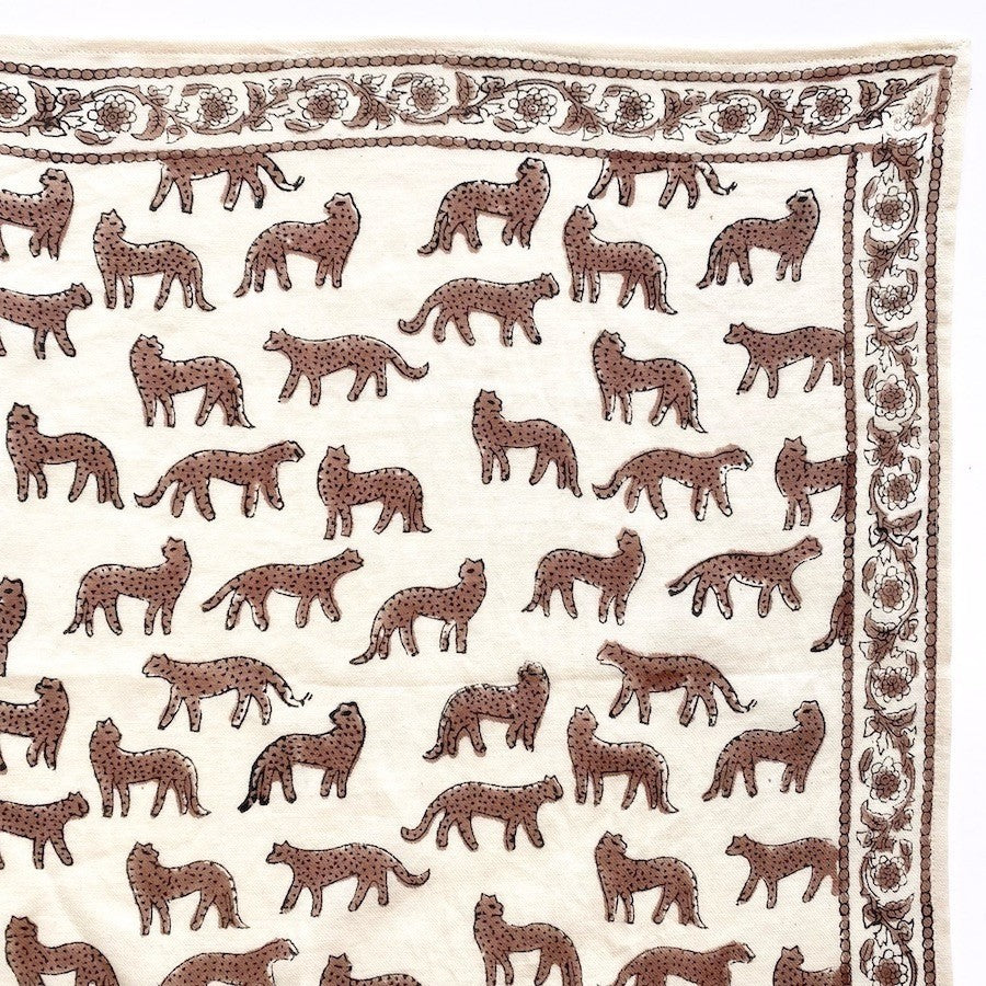 Small Foulard Manika "Bengale" Latte