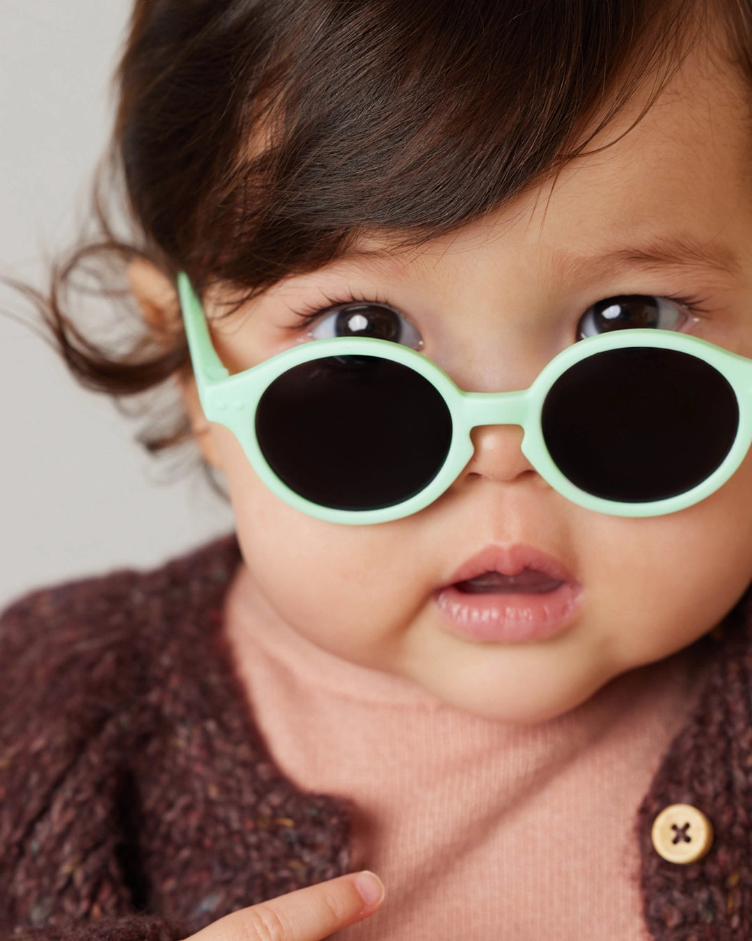 Lunettes de soleil 0-9 mois - Forme ronde #D