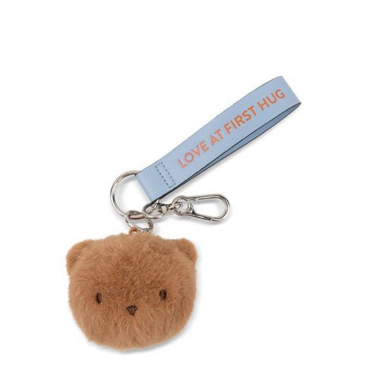 Porte-clés Ours Bobo marron bijou de sac-pendentif - 8cm