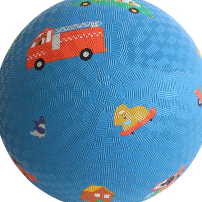 Ballon motifs véhicules et chiens 20 cm - Croquette