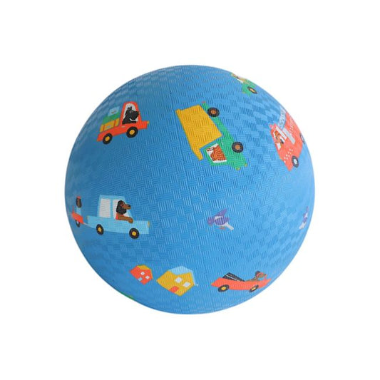 Ballon motifs véhicules et chiens 20 cm - Croquette