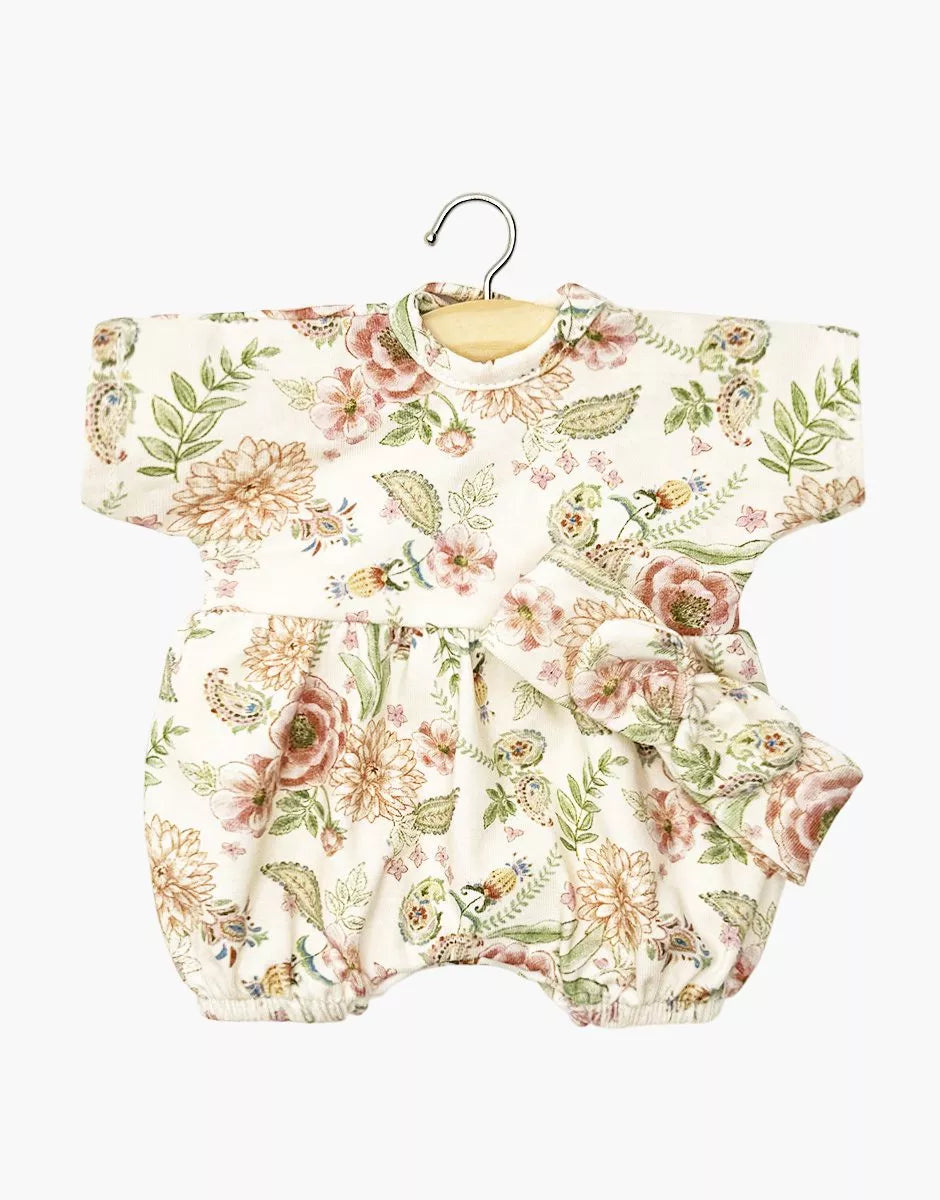 Cuties – Barboteuse Noa et son headband en jersey Lili-Rose