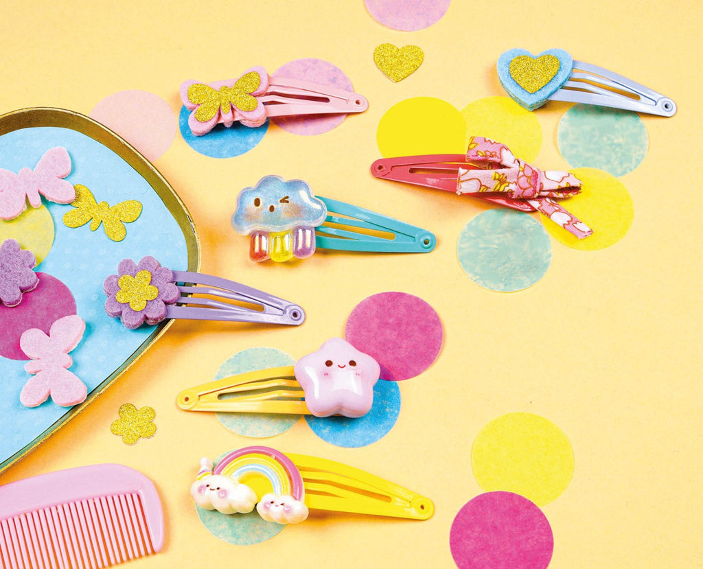 Mon semainier de barrettes arc-en-ciel