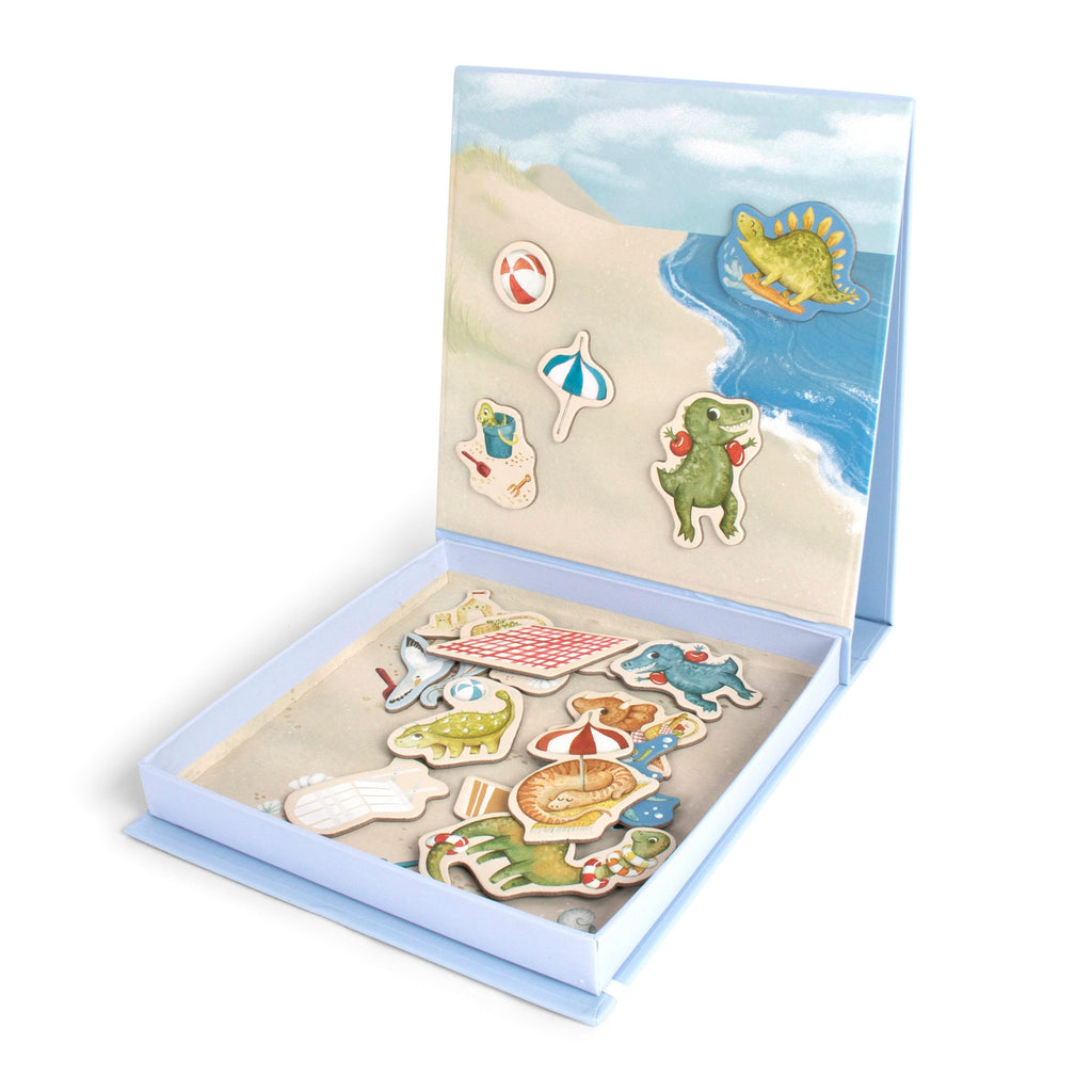 Jeu magnétique - Plage des dinosaures