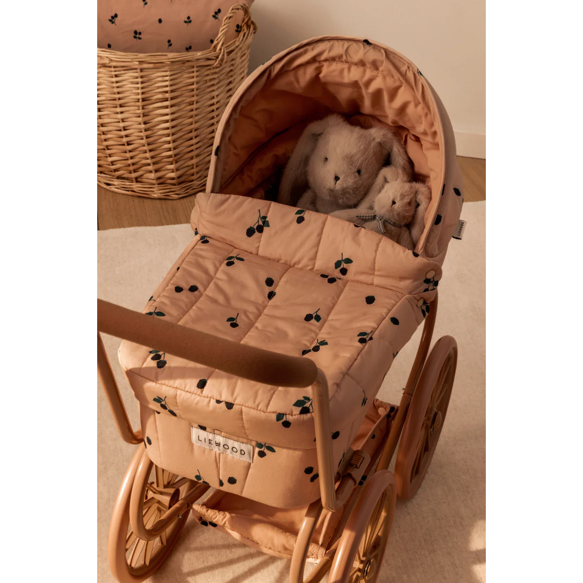 BERTO et Bébé Lapin en Peluche