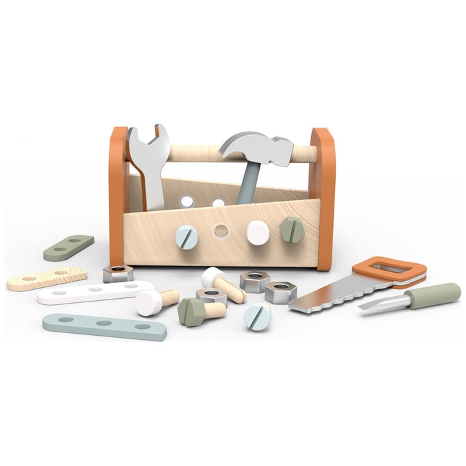 SPEEDY MONKEY Boîte à outil et établi de bricolage (2 en 1)
