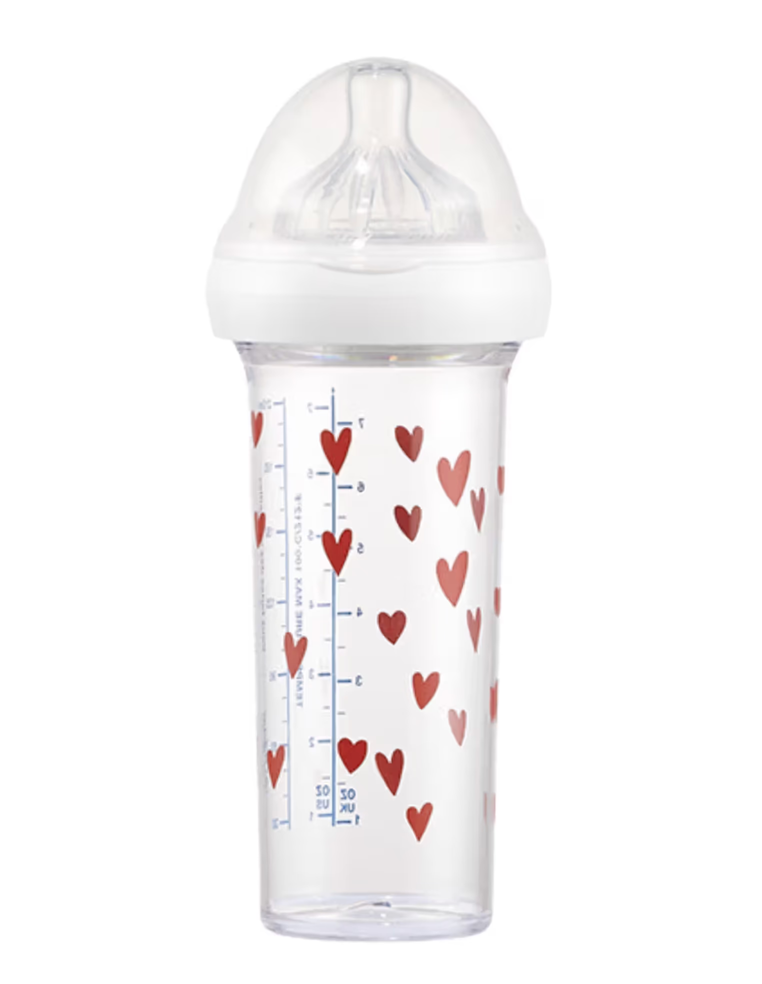 Biberon 210 mL - Coeurs