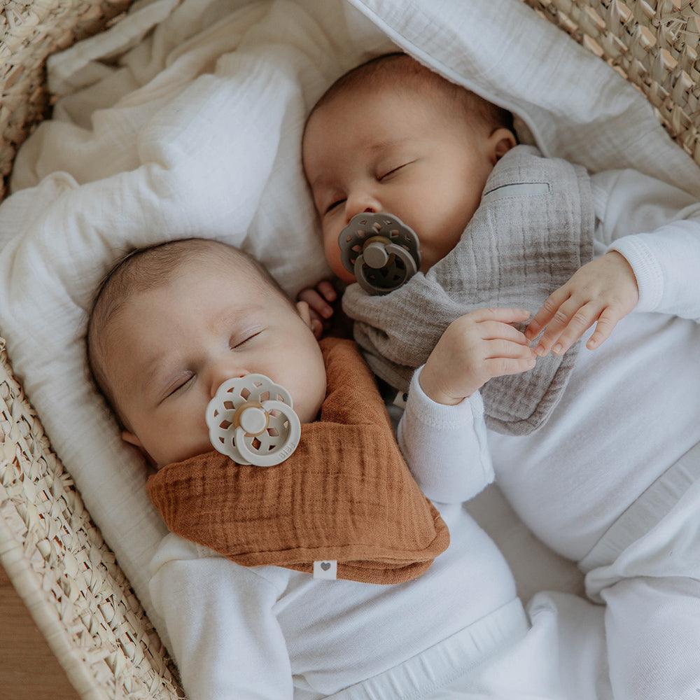 Boheme Tétines Pack de 2 - Ivory/Blossom