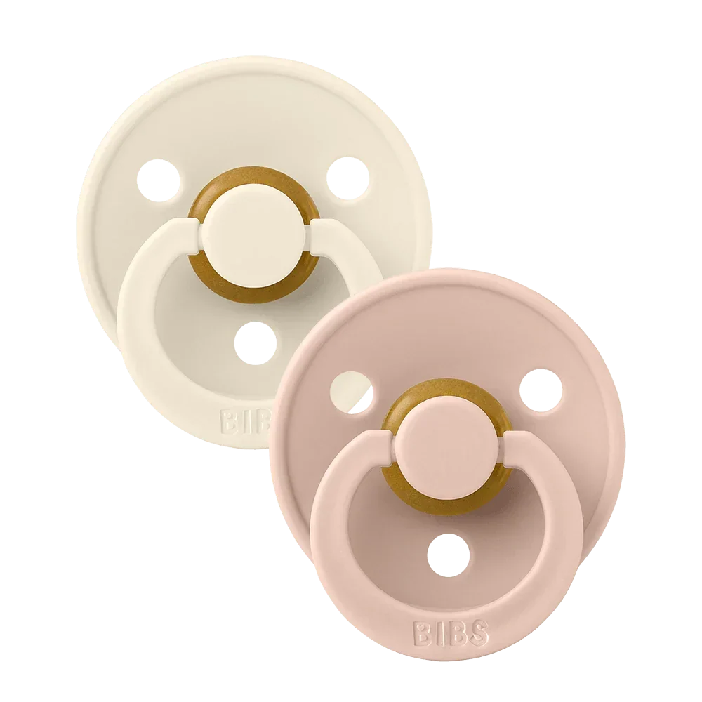 Colour Tétines Pack de 2 - Ivory/Blush