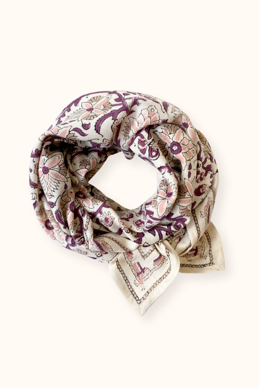 Big Foulard Latika "Bird" Milk