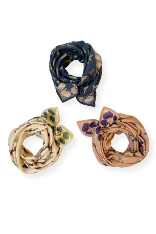 Big Foulard Latika "Cerisier" Kaki