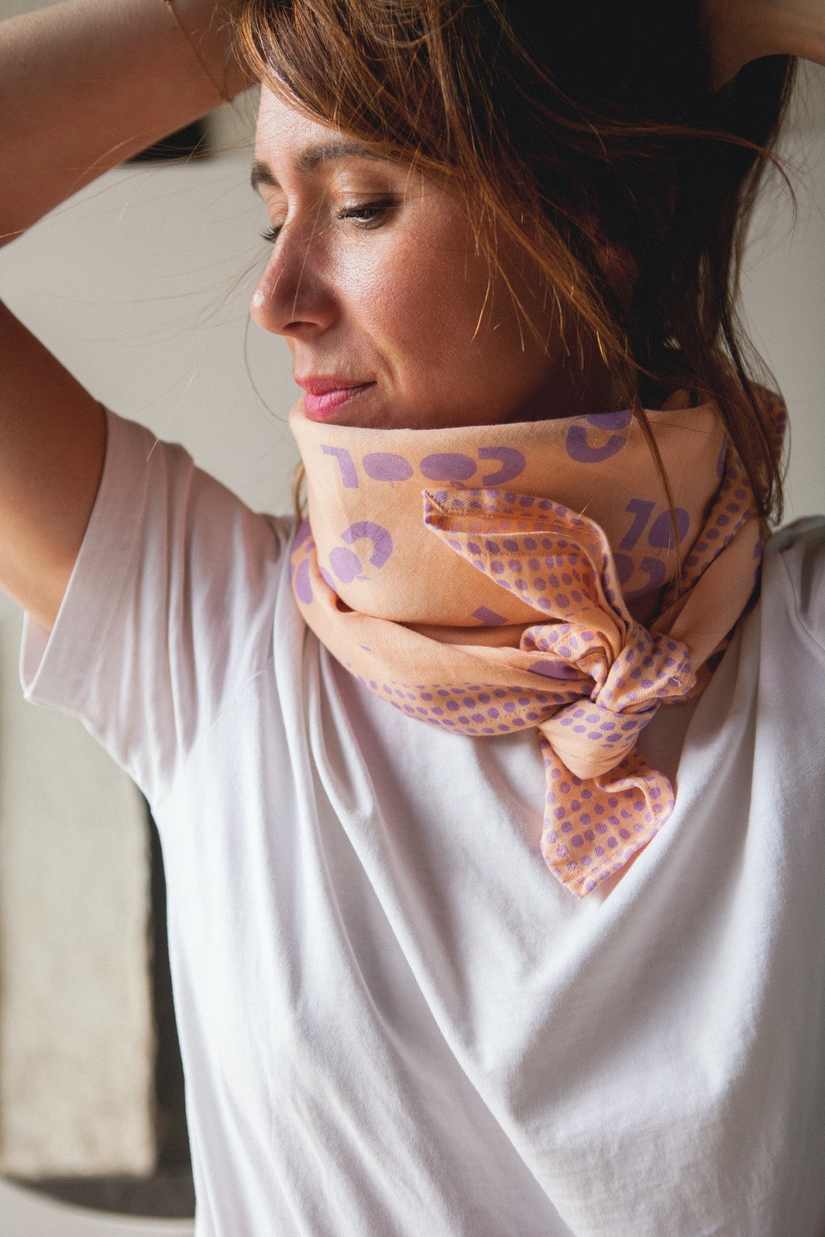 Big Foulard Latika "Cool" Papillon