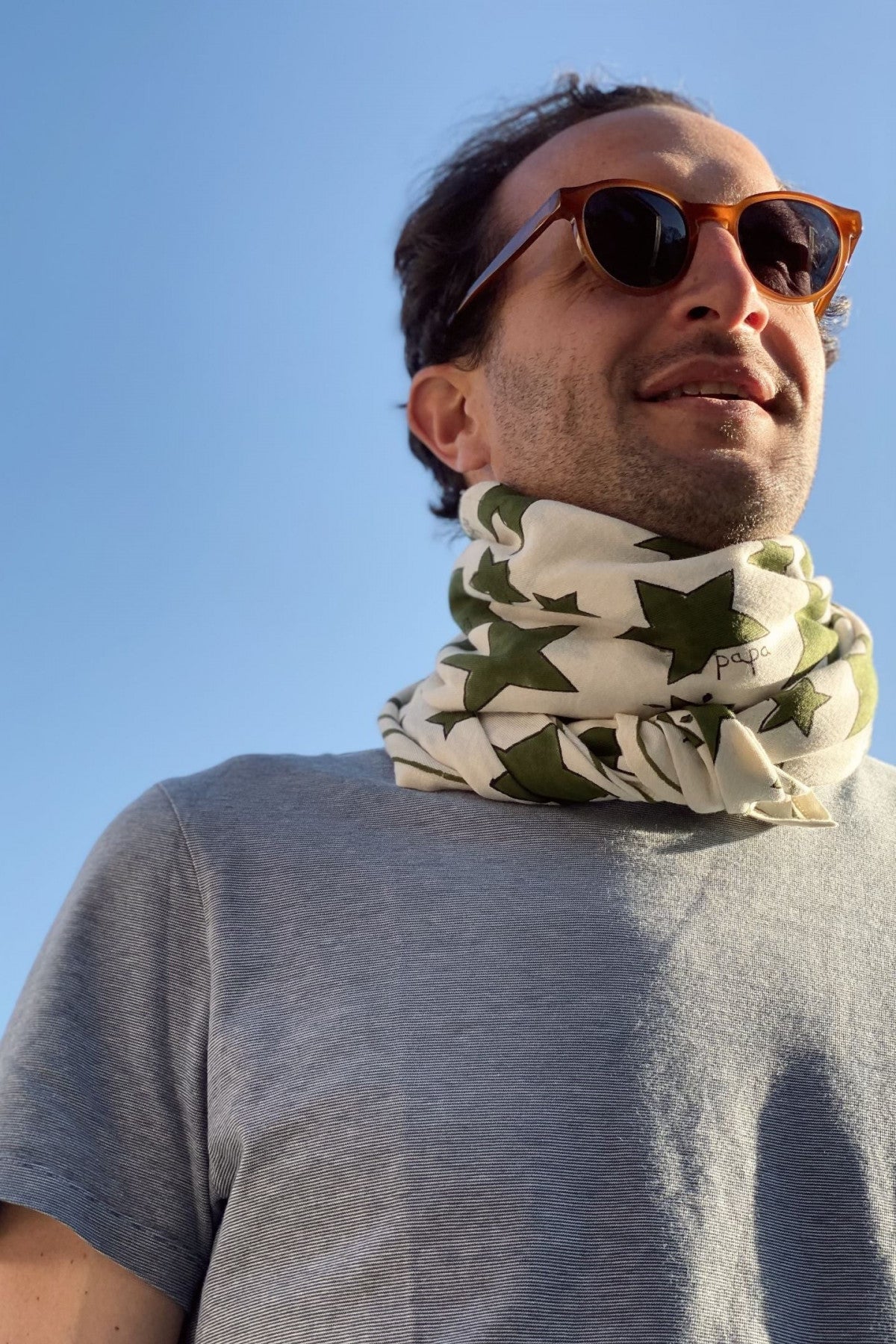 Big Foulard Latika "Happy" Cactus