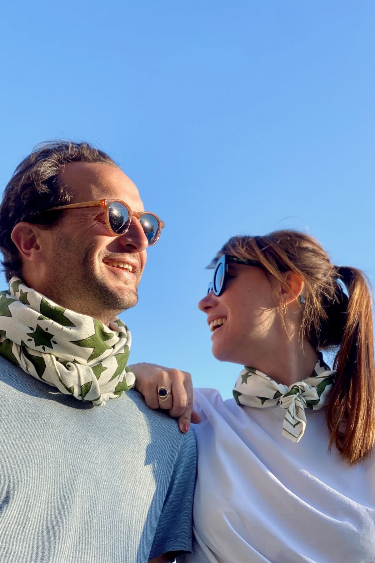 Big Foulard Latika "Happy" Cactus