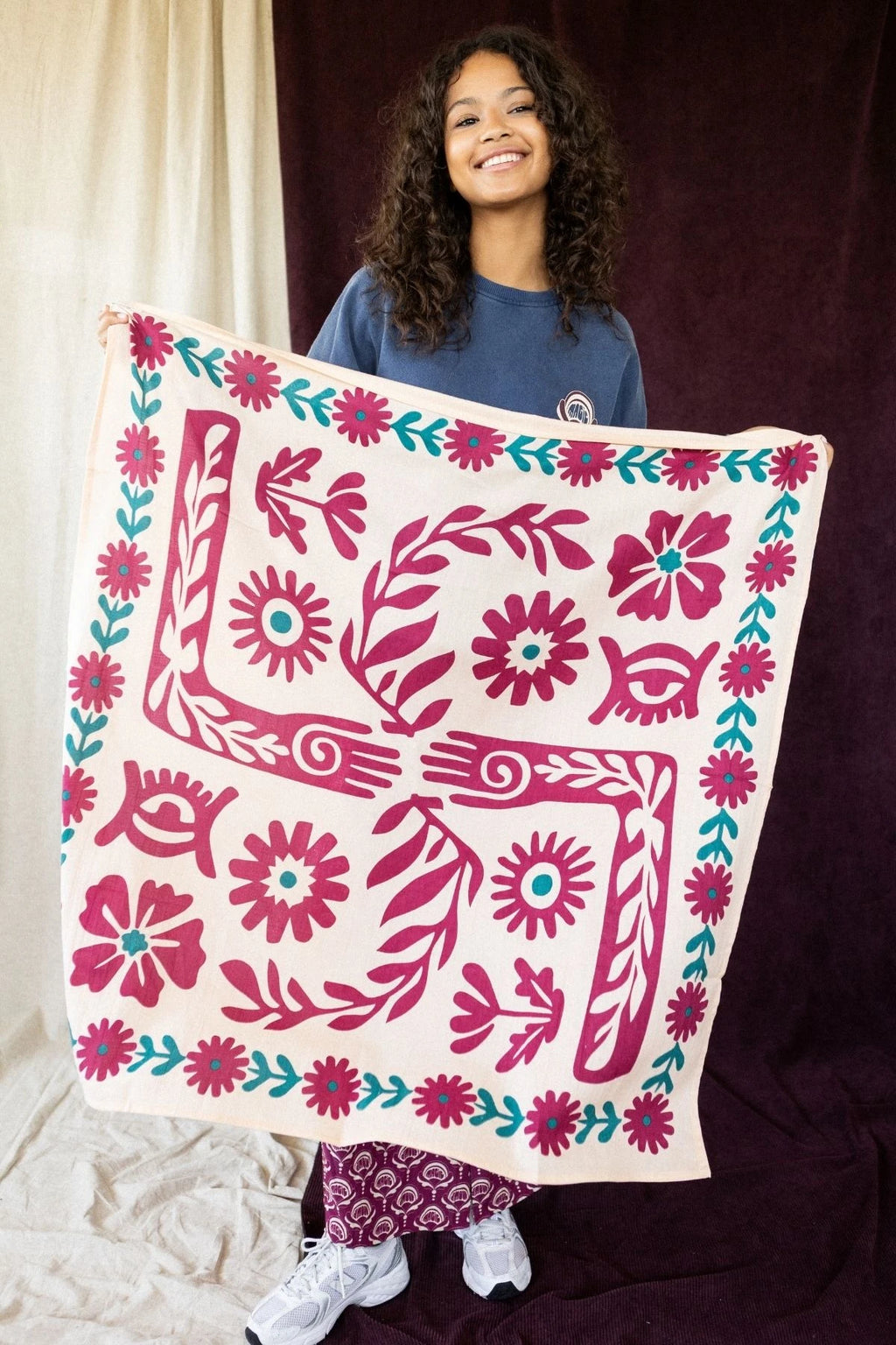 Big Foulard Latika "Rita" Macadamia