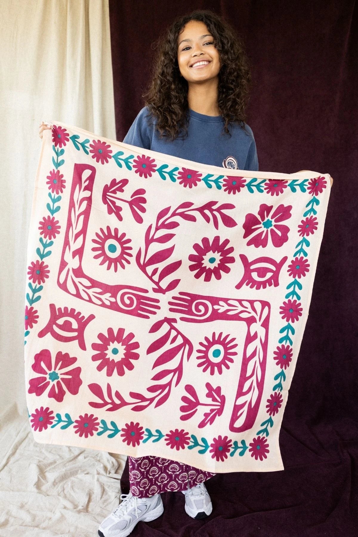Big Foulard Latika "Rita" Macadamia
