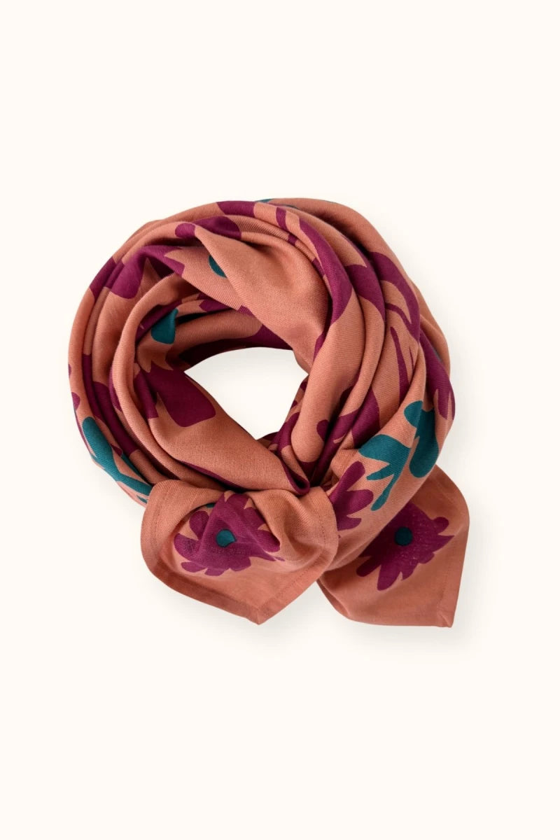 Big Foulard Latika "Rita" Rust