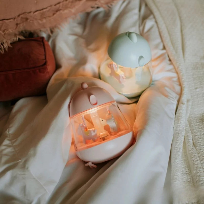 Veilleuse - boîte à musique